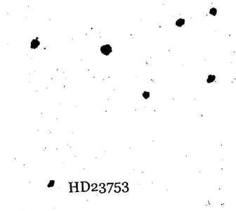 The Pleiades, including HD23753